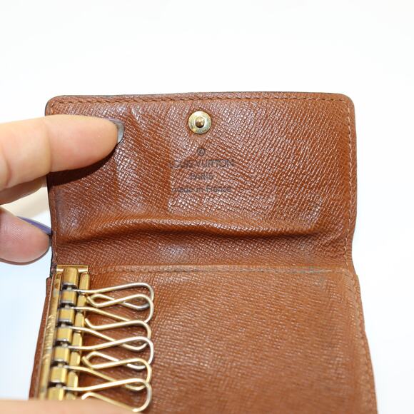 Louis Vuitton Monogram 6-Ring Key Holder Vintage Refreshed - Picture 4 of 7